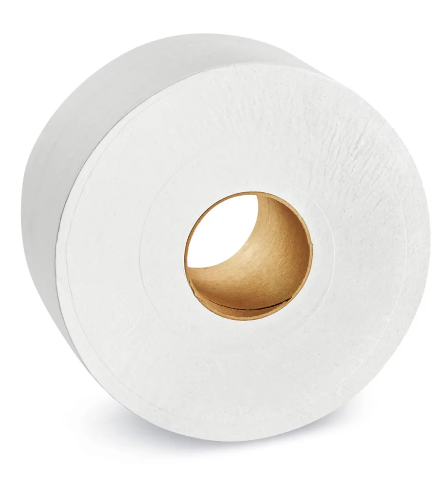 Papier Hygiénique Haut Rendement – 6 Rouleaux de 1600’, 2 Plis